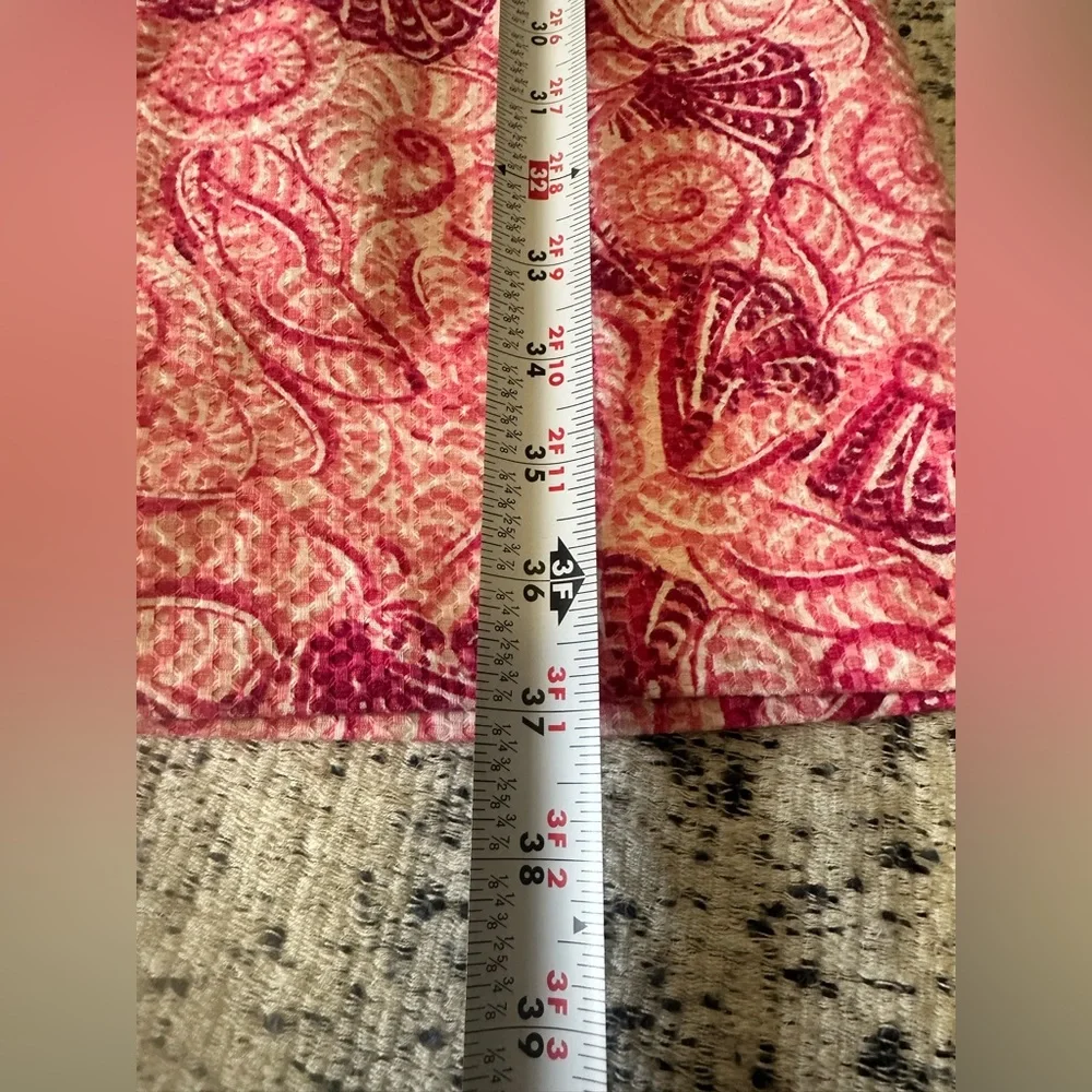 Talbots Seashell Print Pink Dress - Picture 8 of 9